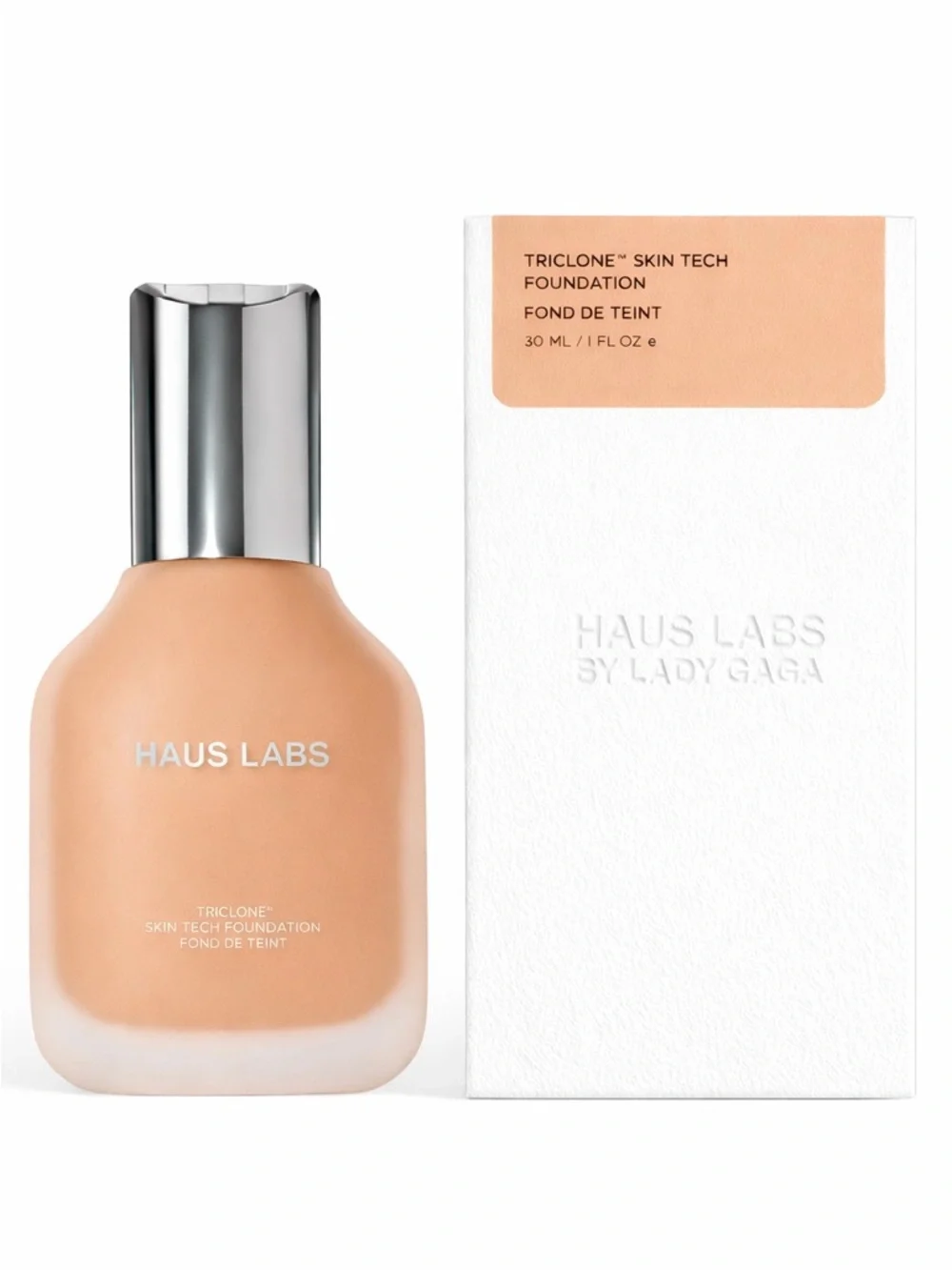 HAUS LABS BY LADY GAGA Triclone Skin Tech Foundation 175 Light Neutral New
